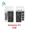 New Bitmain Antminer K7 58T 2813 W CKB Mining Machine Blockchain in stock