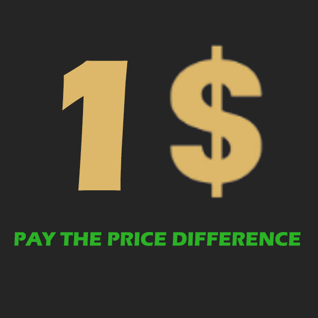 Pay the price Difference